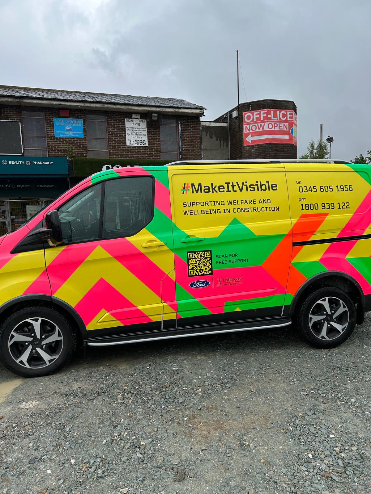 Make it Visible site visit for Men’s Health Week 2025